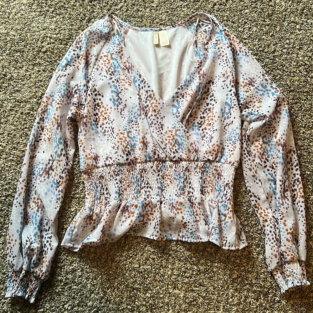 Smocked blouse